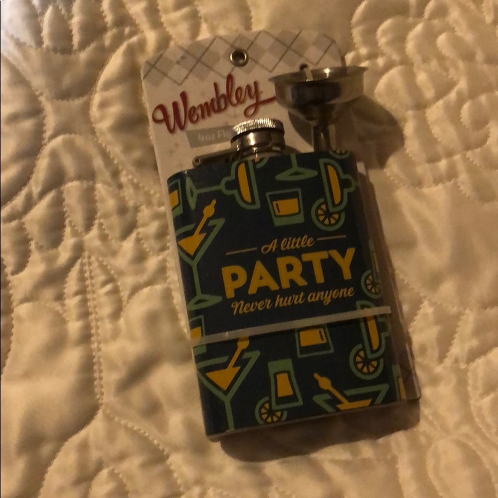 A little party 4oz flask